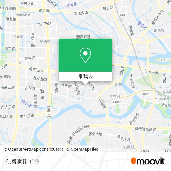 佛桥家具地图