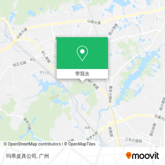 玛蒂皮具公司地图