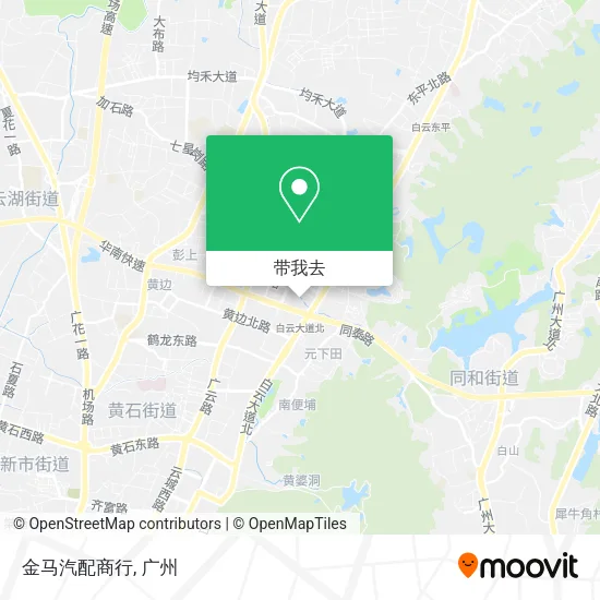 金马汽配商行地图