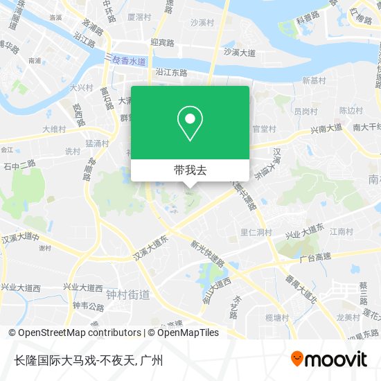 长隆国际大马戏-不夜天地图