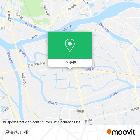 星海路地图