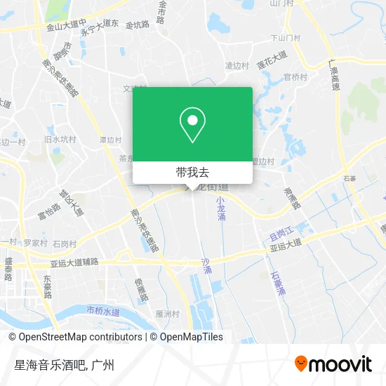 星海音乐酒吧地图