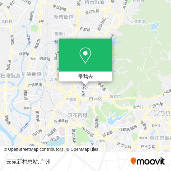 云苑新村总站地图