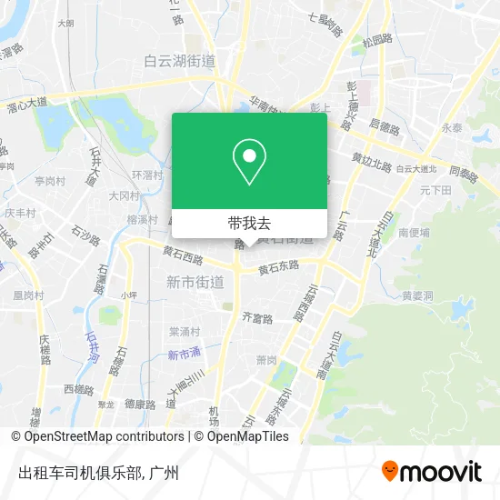 出租车司机俱乐部地图