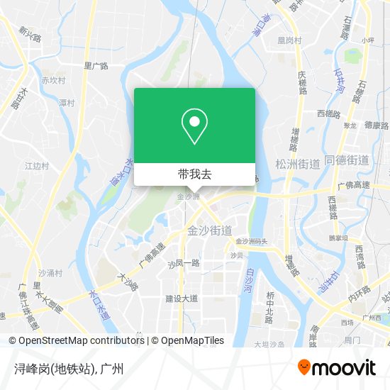 浔峰岗(地铁站)地图