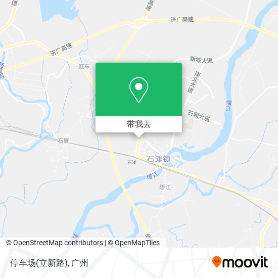 停车场(立新路)地图
