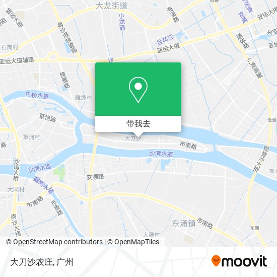 大刀沙农庄地图