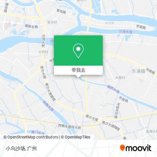 小乌沙场地图