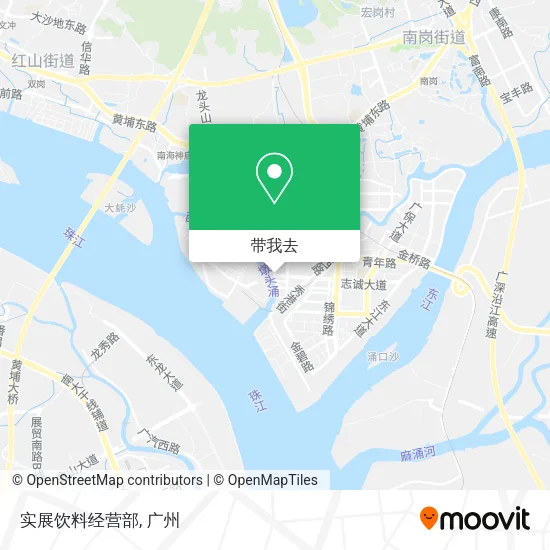 实展饮料经营部地图