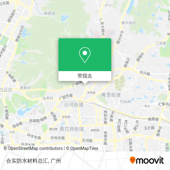 合实防水材料总汇地图