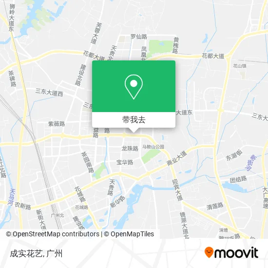 成实花艺地图