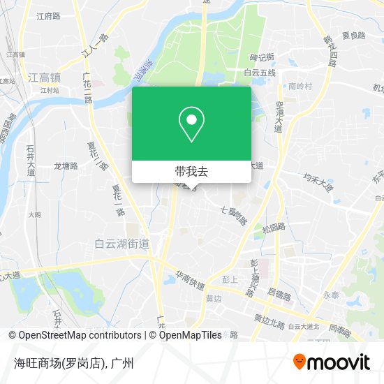海旺商场(罗岗店)地图