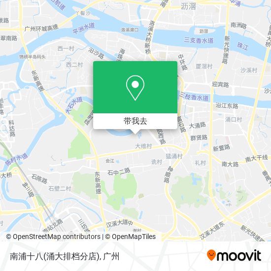 南浦十八(涌大排档分店)地图