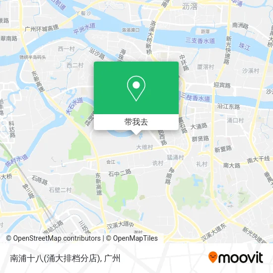 南浦十八(涌大排档分店)地图