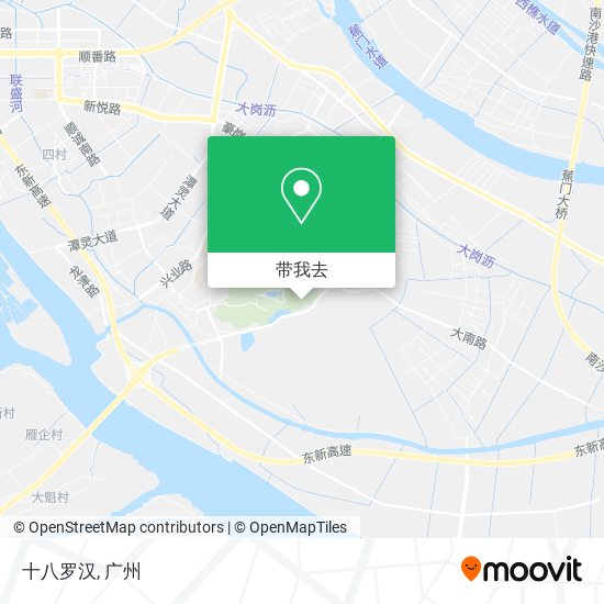 十八罗汉地图