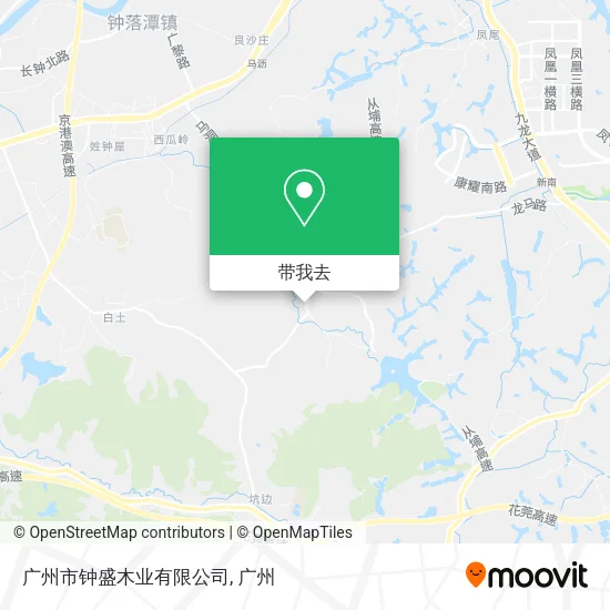 广州市钟盛木业有限公司地图
