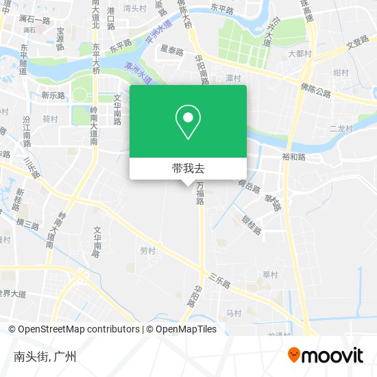 南头街地图