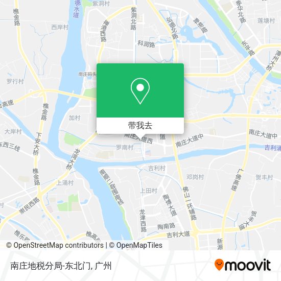 南庄地税分局-东北门地图