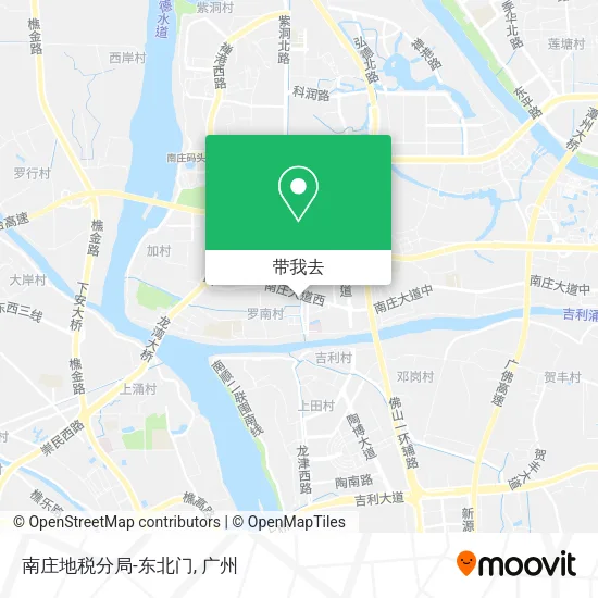 南庄地税分局-东北门地图
