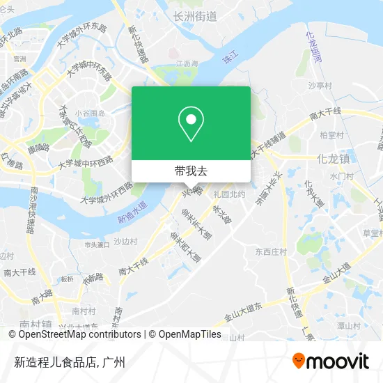 新造程儿食品店地图