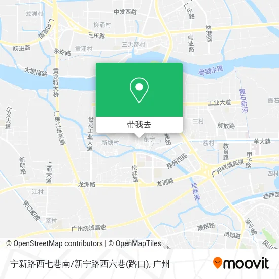 宁新路西七巷南/新宁路西六巷(路口)地图