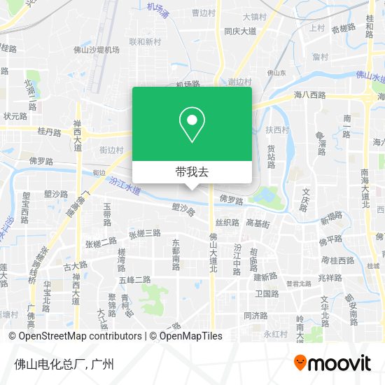 佛山电化总厂地图