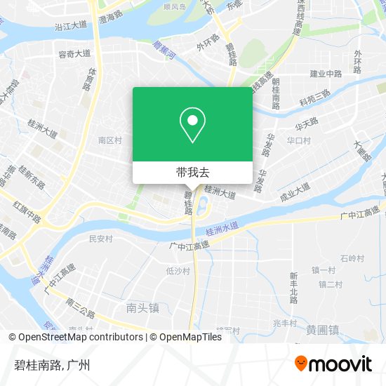 碧桂南路地图