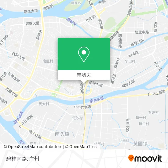 碧桂南路地图