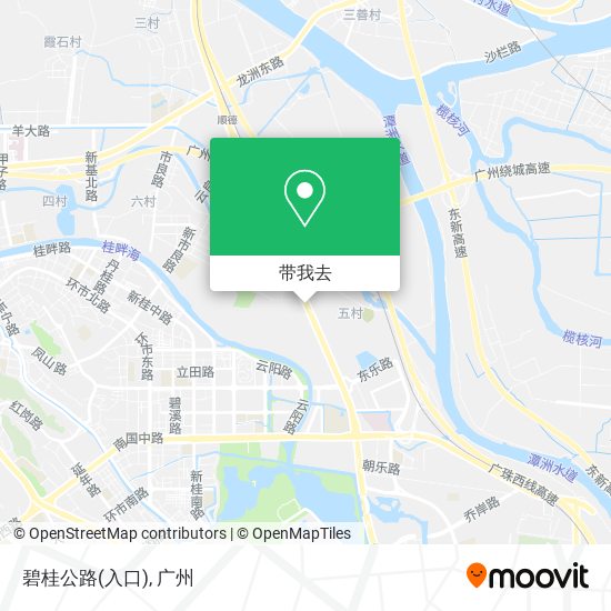 碧桂公路(入口)地图