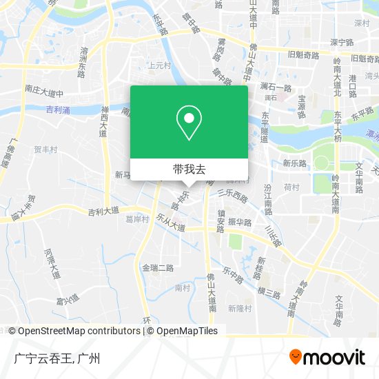 广宁云吞王地图