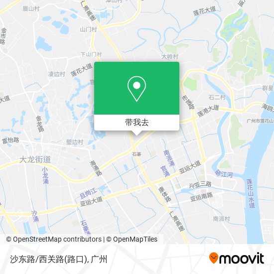 沙东路/西关路(路口)地图