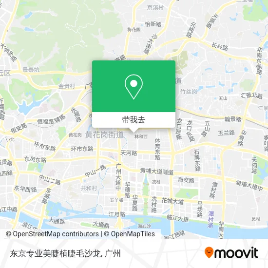 东京专业美睫植睫毛沙龙地图