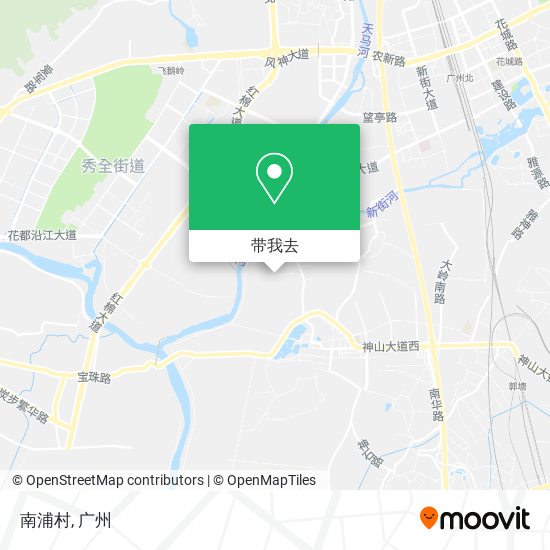 南浦村地图