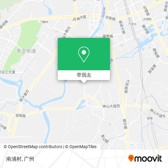 南浦村地图