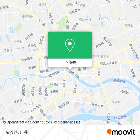 东沙路地图