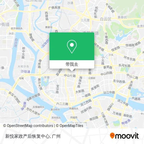 新悦家政产后恢复中心地图