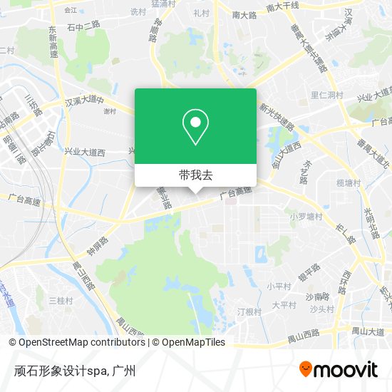 顽石形象设计spa地图