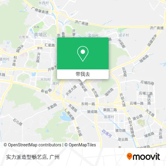 实力派造型畅艺店地图