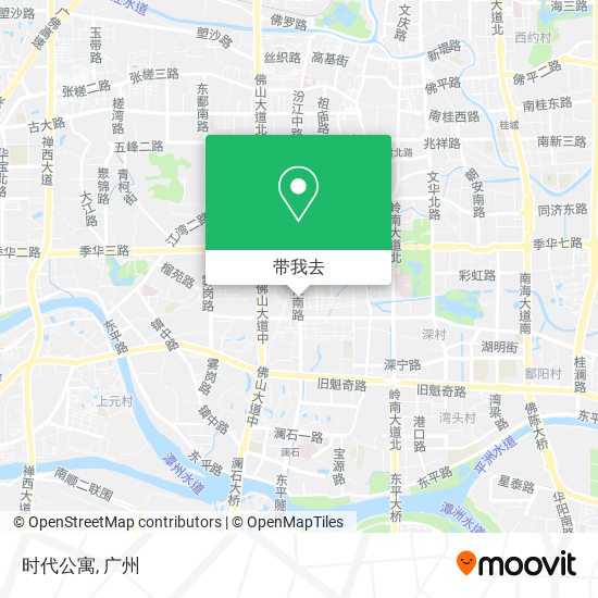 时代公寓地图