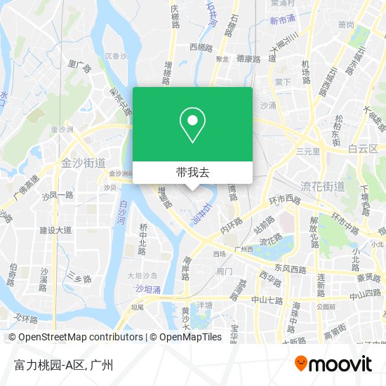 富力桃园-A区地图