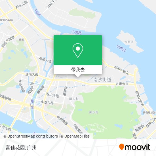 富佳花园地图