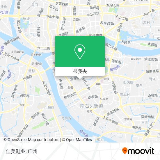 佳美鞋业地图
