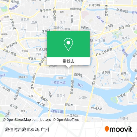 藏佳纯西藏青稞酒地图
