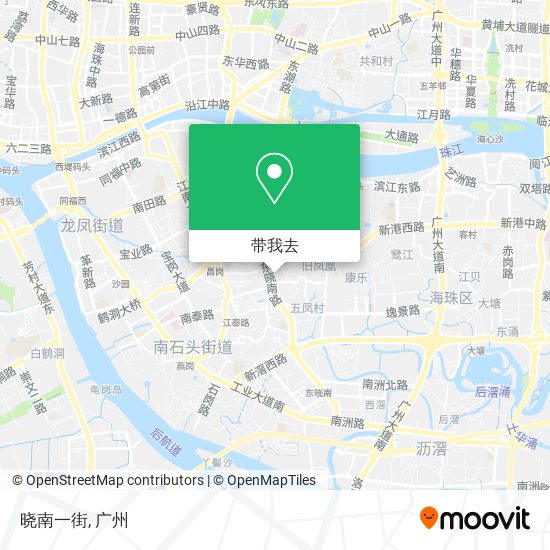 晓南一街地图