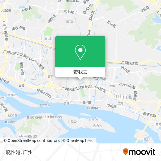 晓怡港地图