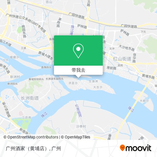 广州酒家（黄埔店）地图