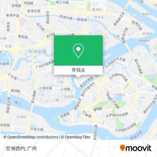 官洲西约地图