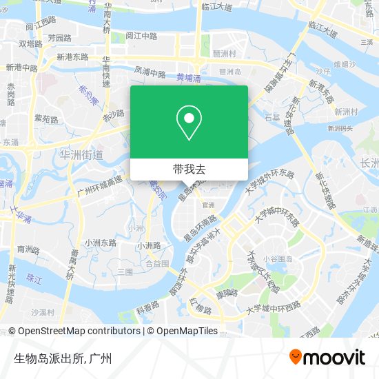 生物岛派出所地图