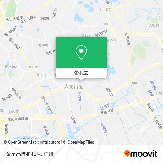 童星品牌折扣店地图