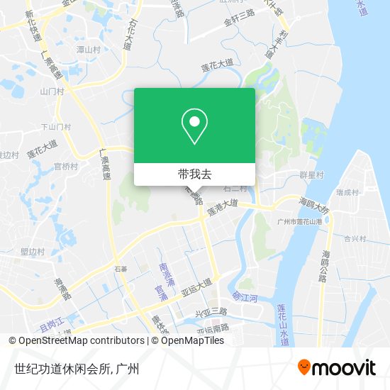 世纪功道休闲会所地图